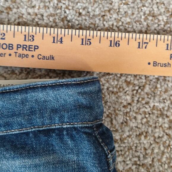 FLAWED** NWT AG Jeans Saige Wide Leg Fray Crop Women's size 29 - Picture 12 of 15